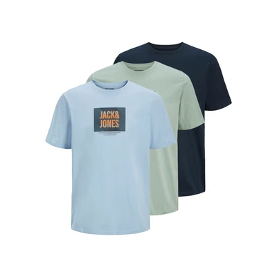 Abbildung von Jack &amp; Jones Rundhalsshirt &quot;JJHUDSON TEE SS CREW NECK 3PK MP&quot;