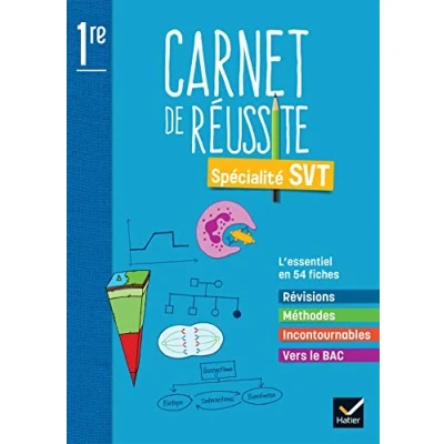 Abbildung von Mon Carnet de réussite SVT 1re Ed 2022 élève: l&#039;élève