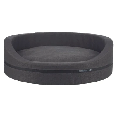 Abbildung von Bett CityStyle, oval 80 x 65 cm / Dunkelgrau
