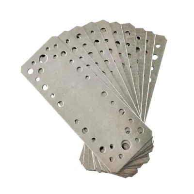 Abbildung von OMIdeas 10 x Flachverbinder (180 65 2) Verbindungsplatte Verbindungsblech Holzbau Verbinder Holzverbinder, Verzinkt