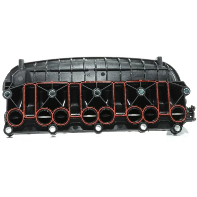 Abbildung von METZGER 2100085 Ansaugbrücke mit Dichtung, Stellelement VOLKSWAGEN: Touran I, Passat B6 Variant, Golf 5 Schrägheck, AUDI: A3 Sportback
