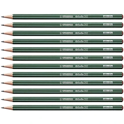 Abbildung von Bleistift STABILO Othello 12er Pack Härtegrad HB