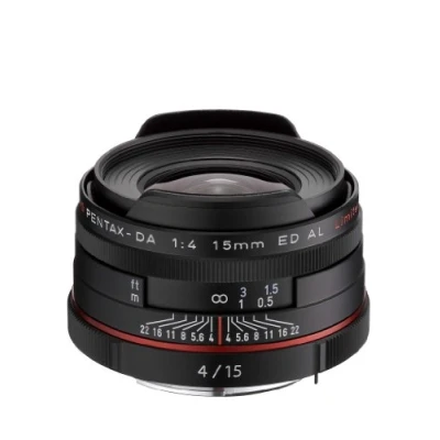 Abbildung von Pentax HD DA 15mmF/4 ED AL Limited Objektiv schwarz