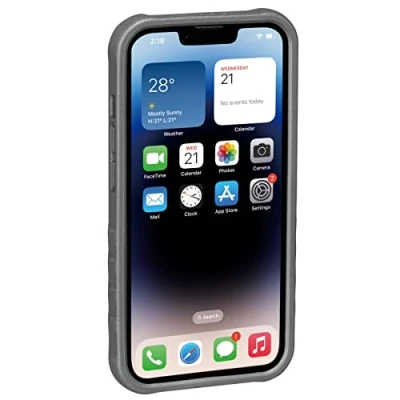 Abbildung von TOPEAK RideCase Handyhülle für iPhone 14 mit Halter schwarz