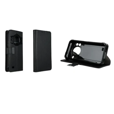 Abbildung von caseroxx Handy Hülle Tasche kompatibel mit Cubot Kingkong Ace 3 Bookstyle Case Wallet in schwarz