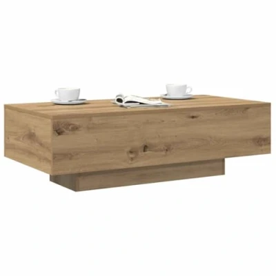 Abbildung von vidaXL Couchtisch Artisan Eiche 100x49,5x31 cm Spanplatte