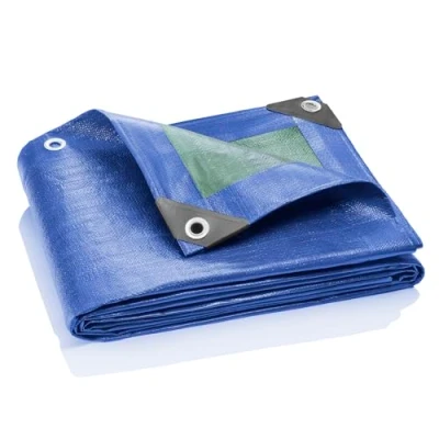 Abbildung von GardenMate 1,5x6m 90g/m² UNIVERSAL Gewebeplane GRÜN/BLAU Abdeckplane Schutzplane Bootsplane