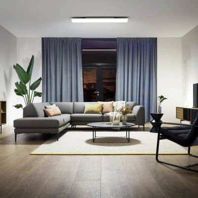 Abbildung von Deckenleuchte Philips Hue Aurelle White Ambiance rechteckig
