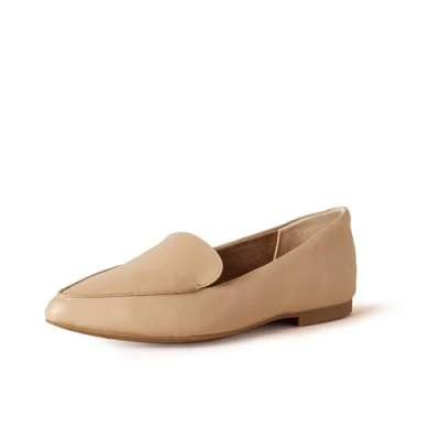 Abbildung von Amazon Essentials Damen Flacher Loafer, Beige, 39 EU Weit