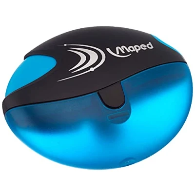 Abbildung von Maped Galactic Anspitzer mit Reserve und Auswurffunktion, 1 Loch, Blau
