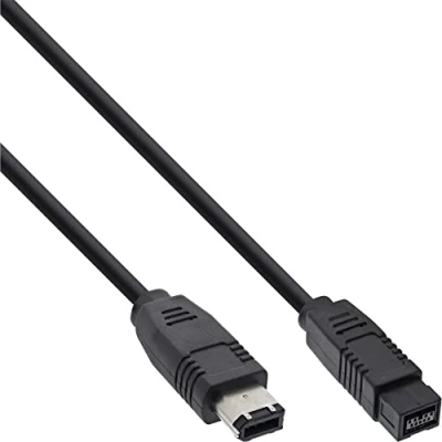 Abbildung von InLine FireWire Kabel, 6pol/9pol Stecker / Stecker, 1m