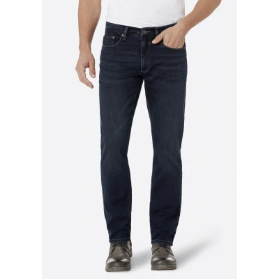 Abbildung von HERO by John Medoox 5 Pocket Jeans &quot;Denver Regular Straight Stretch&quot;, Fit Casual Clean Wash Denim für Herren