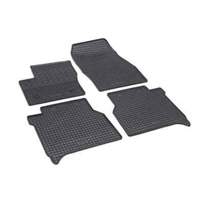 Abbildung von Fußmatten kompatibel mit Ford Transit Connect 5 Sitze 2014 Gummi Auto 100% passgenaue Gummimatten Automatten Antirutsch Schwarz