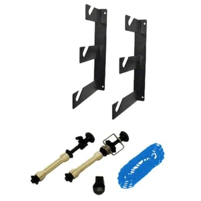 Abbildung von Walimex 3 fach Hintergrund Wandmontageset