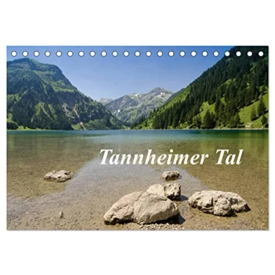 Abbildung von Tannheimer Tal (Tischkalender 2025 DIN A5 quer), CALVENDO Monatskalender
