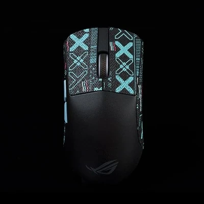 Abbildung von DucKey Mausgriffband Anti Rutsch Aufkleber für ROG Harpe Ace Aim Lab Edition Gaming Maus (Color : 14)