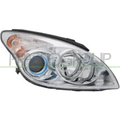 Abbildung von PRASCO HN0404903 Scheinwerfer rechts H7, H1 ohne Stellmotor für LWR HYUNDAI: i30 I Schrägheck, Kombi