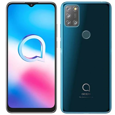 Abbildung von cofi1453® Silikon Hülle Basic kompatibel mit ALCATEL 3X (2020) Case TPU Soft Handy Cover Schutz Transparent