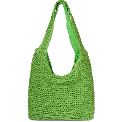 Abbildung von styleBREAKER Beuteltasche Papierstroh (1 tlg)