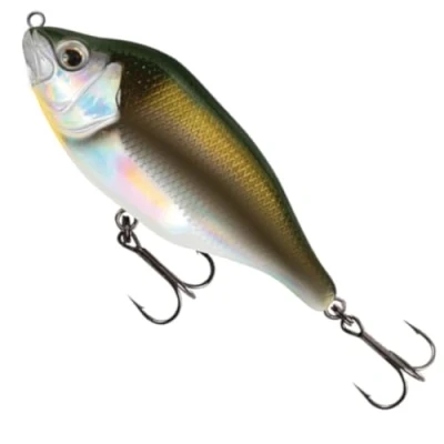 Abbildung von Fox Rage Hitcher Jerk &amp; Twitch Lipless 8cm 20gr Sinking 0 2,1m UV Real Shiner (mit Rassel) Jerkbait