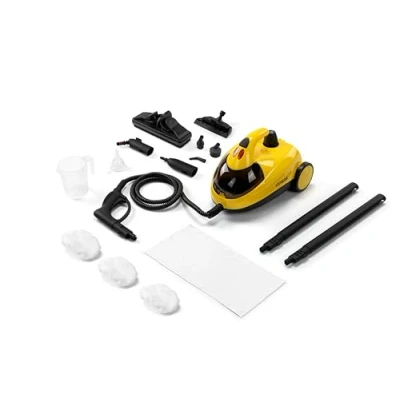 Abbildung von Linsar Dampfreiniger 12 Zubehörteile, Druck 4 Bar, kurze Vorheizzeit, 2,5m Kabel 1500 W