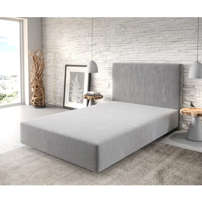 Abbildung von Boxspringgestell Dream Well 120x200 cm Mikrofaser Grau