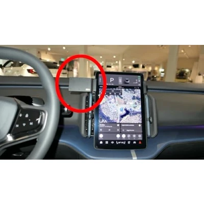 Abbildung von Brodit ProClip Fahrzeughalter 856025 Made IN Sweden Mittelbefestigung für linkslenkende Fahrzeuge passt Gerätehalter