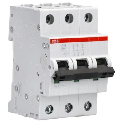 Abbildung von Best Price Square Circuit Breaker, Thermal MAG, 3 Pole S203 B40 by ABB