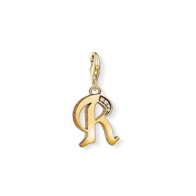 Abbildung von Thomas SABO Anhänger, Größe: One Size, Gold coloured/white