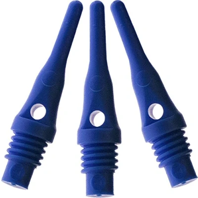Abbildung von Viper Dart Zubehör: Tufflex S.S. (Super Short) 2BA Gewinde Soft Tip Points, Blau, 1000 Stück