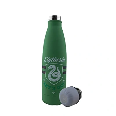 Abbildung von Cinereplicas Harry Potter Let&#039;s Go Thermosflasche, 500 ml, Edelstahl, offizielles Lizenzprodukt