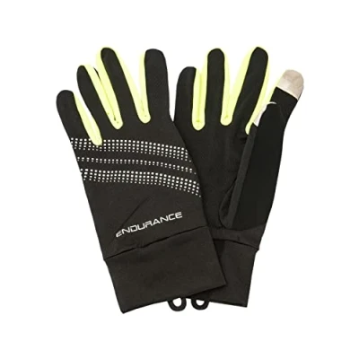 Abbildung von Endurance Unisex Gloves Sherman mit praktischer Touch Funktion 5001 Safety Yellow, M
