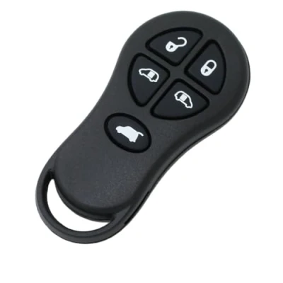 Abbildung von BROVACS Ersatz Schlüsselgehäuse, kompatibel mit Chrysler Dodge 5 Tasten Keyless Entry Remote Key Case Fob PG754B