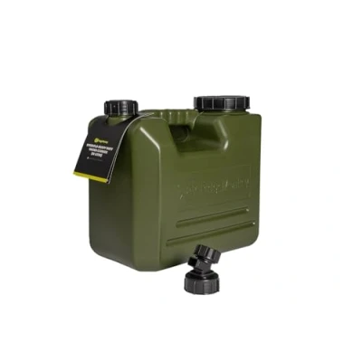 Abbildung von Rigdemonkey SpeedFlo Heavy Duty Wasserkanister Jerrycan 10L Camping Besteck