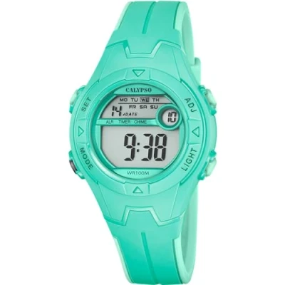 Abbildung von CALYPSO WATCHES Chronograph Junior Collection, Kinderuhr, Quarzuhr, Armbanduhr, digital, Datum, Stoppfunktion