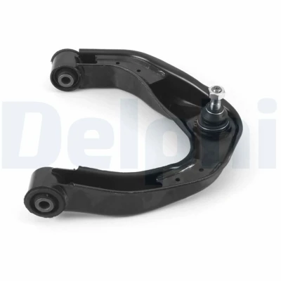 Abbildung von DELPHI TC4656 Querlenker mit Trag /Führungsgelenk oben, rechts, vorne Stahlblech NISSAN: NP300 Navara Pickup