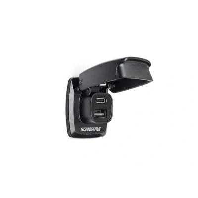Abbildung von Scanstrut Flip Pro Fast Charge Dual USB Buchse