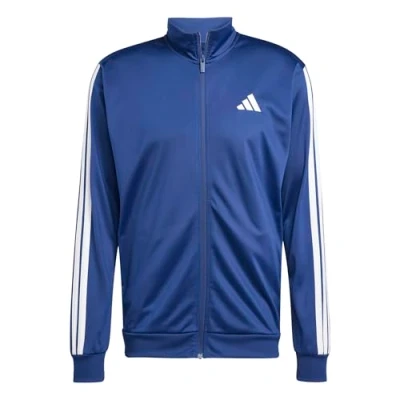 Abbildung von adidas Herren 3 Stripes Tricot Regular Track TOP, Dark Blue, 3XL