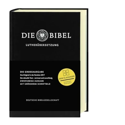 Abbildung von Lutherbibel revidiert 2017 Großausgabe: Die Bibel nach Martin Luthers Übersetzung. Mit Apokryphen