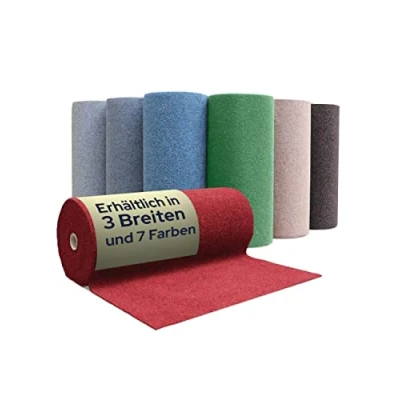 Abbildung von Primaflor Premium Rasenteppich GREEN Rot 2,00m x 4,00m Outdoor Bodenbelag KunstPremium Meterware wetterfest &amp; schnelltrocknend