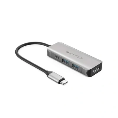 Abbildung von Hyper® HyperDrive EcoSmart™ Gen.2 Universal USB C® 4 in 1 Hub W 100 PD Power Pass thru