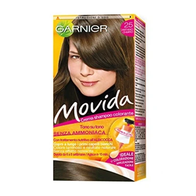 Abbildung von GARNIER Movida 25 Hellbraun ohne Ammoniak Produkte für das Haar