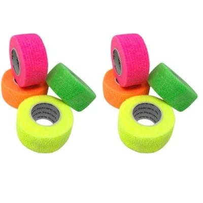 Abbildung von LisaCare Fingerpflaster 2,5cm x 4,5m 8er Neon Mix 8 St