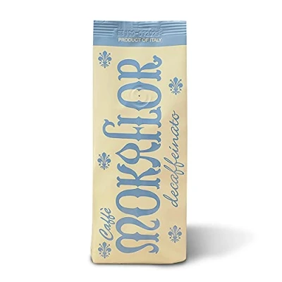 Abbildung von Mokaflor Miscela Decaf, 250g Ganze Kaffeebohnen, Hochwertiger Italienischer Arabica Röstkaffee, Entkoffeinierter Espresso, Kaffee mit Kakaonoten