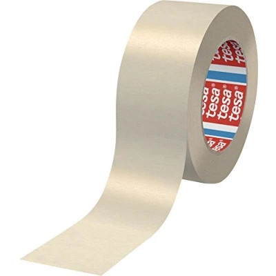 Abbildung von 12 x Tesa Abdeckband tesakrepp 4317 25mm 50m cremeweiß