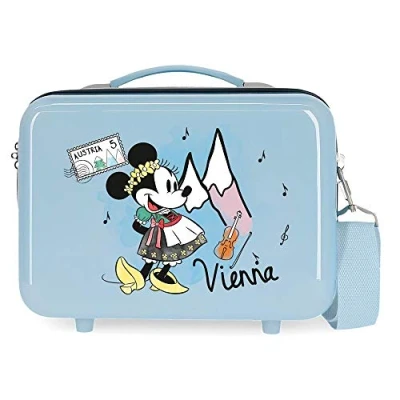 Abbildung von Disney Minnie Let&#039;S Travel Kulturbeutel, anpassbar, Blau, 29 x 21 15 cm, starr, ABS 9,14 l