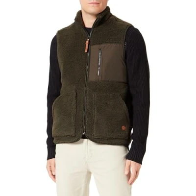 Abbildung von camel active Weste, Herren, Größe: 5XL, Dark khaki