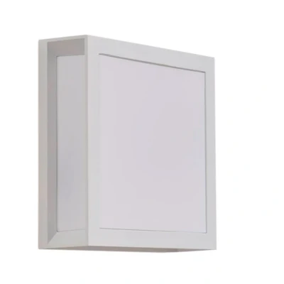 Abbildung von Lindby Außenwandleuchte Sivana, weiß, Alu, 26 cm x