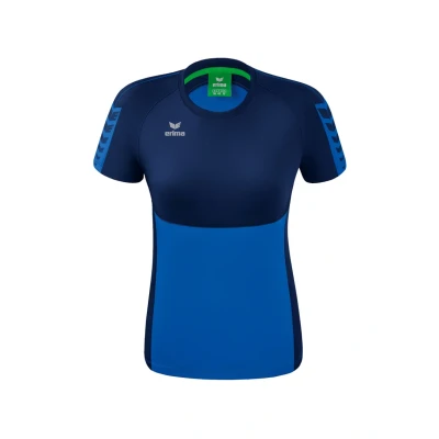 Abbildung von Erima Wings Sport Tshirt, Damen, Größe: 34, Blaublau