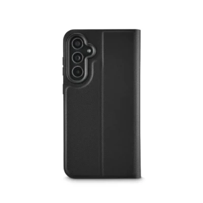 Abbildung von Hama Handyhülle für Samsung Galaxy S23 FE (Handytasche, Etui mit Kartenfach, Standfunktion, zum Aufstellen, extra Schutz von Display und Kamera, Magnet, Klapphülle, weich) schwarz